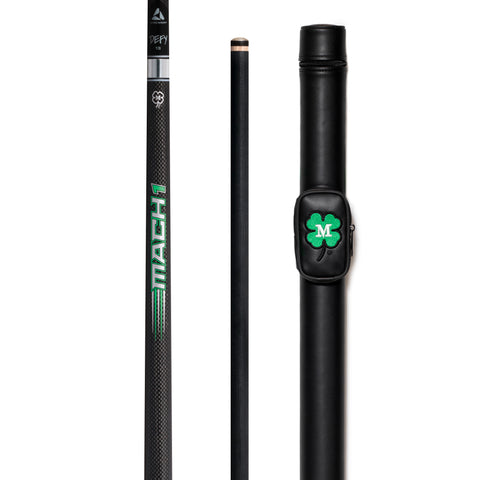 McDermott Vanquish Mach 1 Carbon Fiber Break Pool Cue No Wrap FREE Hard Case