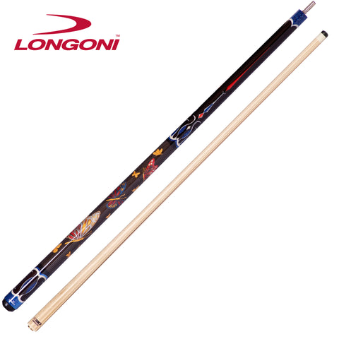 Longoni Papilio Lux Arcobaleno Pool Cue w/S30 Shaft