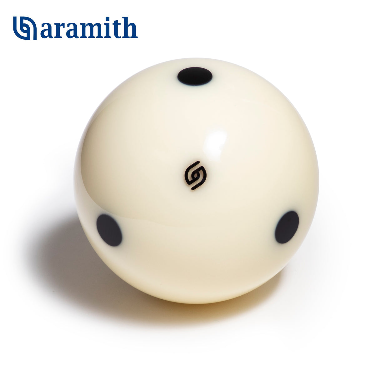 Aramith Tournament Black Pool Cue Ball 2 1/4