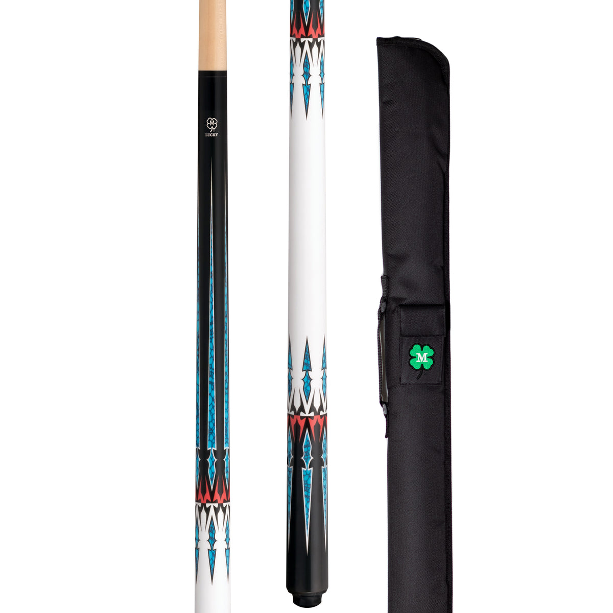 McDermott Lucky L81 Pool Cue FREE Soft Case w/Embroidered Clover