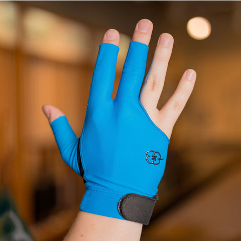 McDermott Billiard Glove for Right Hand Blue M