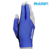 Molinari Billiard Glove for Right Hand Royal Blue S