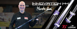 Longoni Innovation MH Carom Cue w/2 E71 S20 Shafts