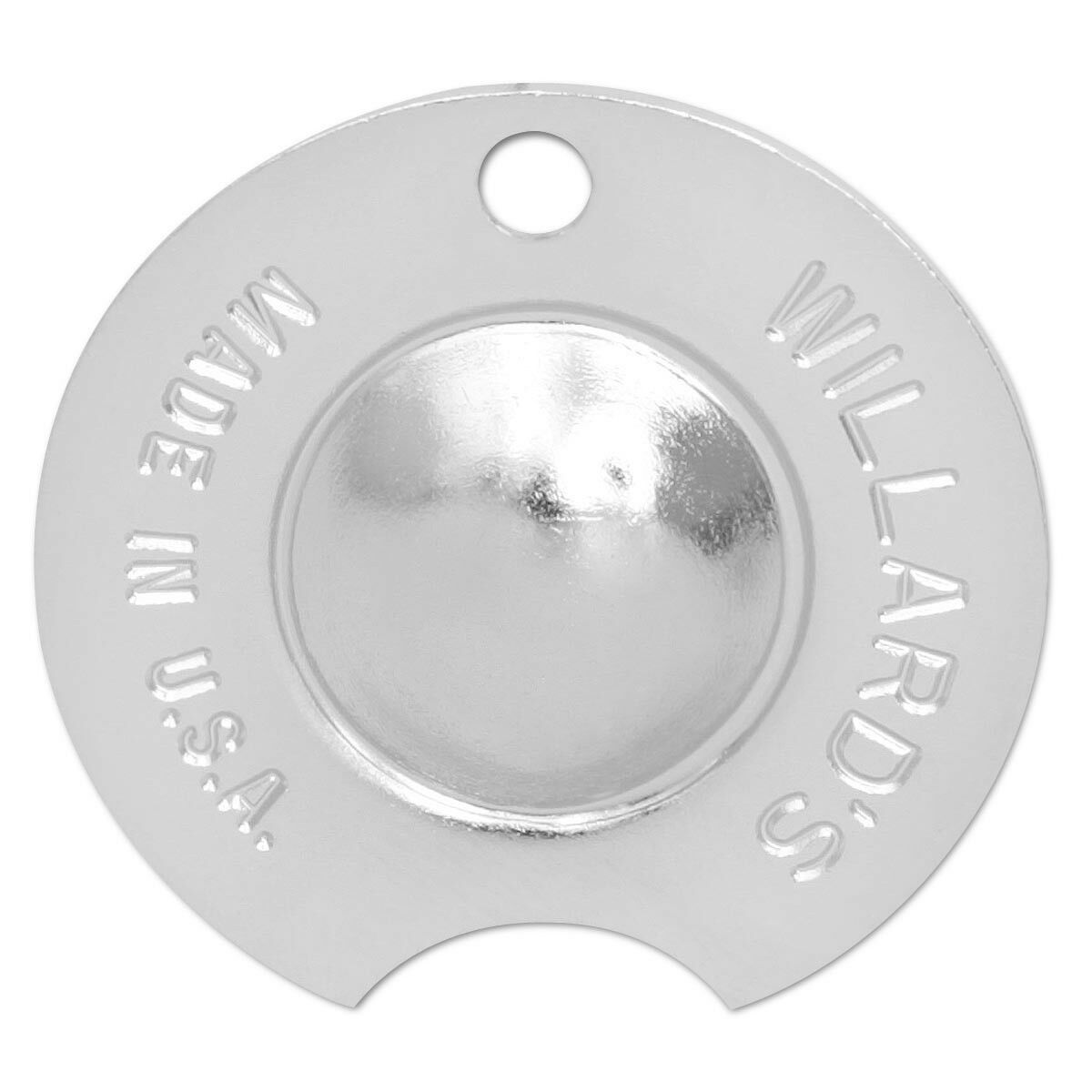 Willard's Cue Tip Shaper .415 inches Nickel radius Billiard City