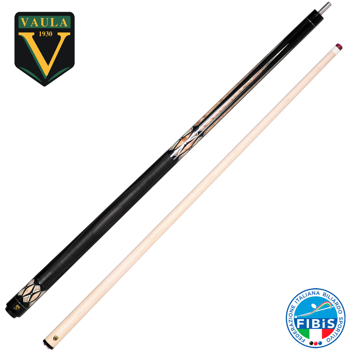 Vaula Bison-2 Carom Cue w/Maple Shaft – Billiard City