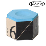 Kamui Roku Billiard Chalk Blue 1 pc w/Bullet Chalk Holder