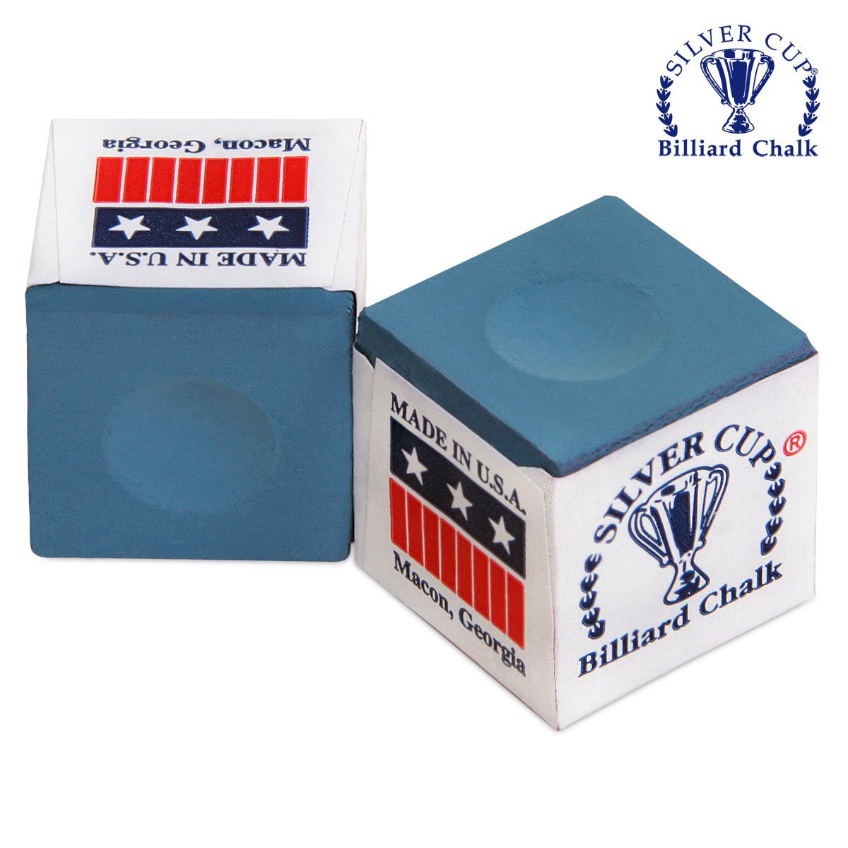 Silver Cup 144 pcs blue chalk box