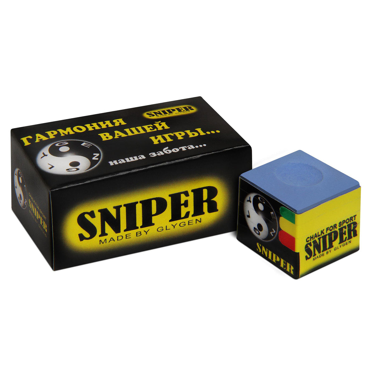 Sniper Billiard Chalk Blue 1 pc – Billiard City