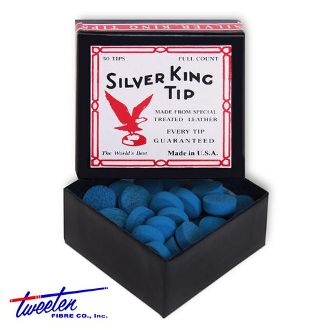 Silver King Cue Tip Ø14mm 50 pcs 1 box