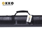 OKKO Billiard Hard Deluxe Oval Case Croco Black 2x2