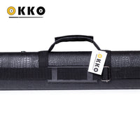 OKKO Billiard Hard Deluxe Oval Case Croco Black 2x2