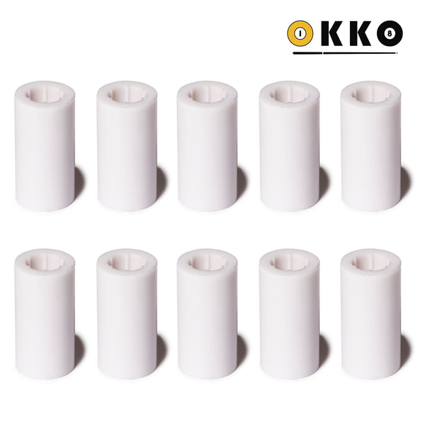OKKO Billiard Pool Cue Ferrules Ø12mm, Pack of 10