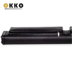 OKKO Billiard Hard Deluxe Oval Case Croco Black 3x5