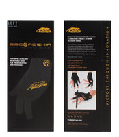 Predator Billiard Glove for Left Hand Black w/Yellow Logo S/M