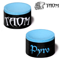 Taom Magnetite Combo Billiard Chalk Holder and Pyro Chalk Blue