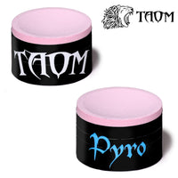 Taom Billiard Pyro Chalk Pink 1 pc w/Bullet Chalk Holder