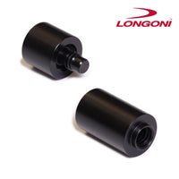 Longoni Nero Pool Cue Joint Protectors, Set for Shaft and Butt, VP2 Joint