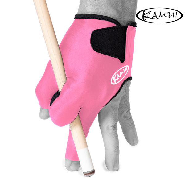 Kamui Billiard Glove QuickDry for Left Hand Pink S