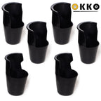 OKKO Pool Table Heavy Duty Rubber Pockets, Set of 6
