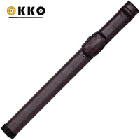 OKKO Billiard Hard Deluxe Oval Case Croco Dark Brown 1x1