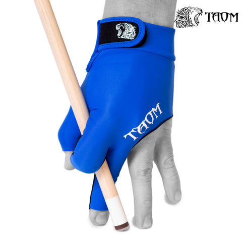 Taom Midas Billiard Glove for Left Hand Yale Blue XL