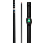 McDermott Vanquish VQ1 Carbon Fiber Playing Pool Cue 12 mm Tip No Wrap FREE Hard Case