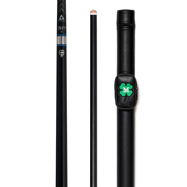 McDermott Vanquish VQ1 Carbon Fiber Playing Pool Cue 12 mm Tip No Wrap FREE Hard Case