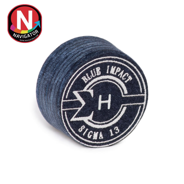 Navigator Blue Impact Sigma Σ Cue Tip Ø13mm Hard