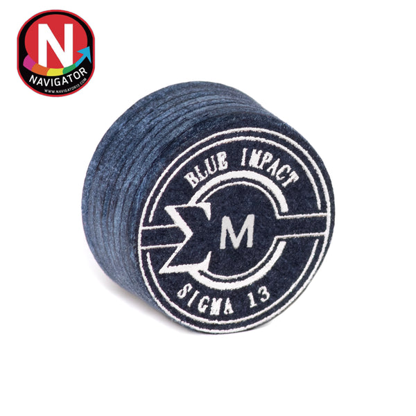 Navigator Blue Impact Sigma Σ Cue Tip Ø13mm Medium