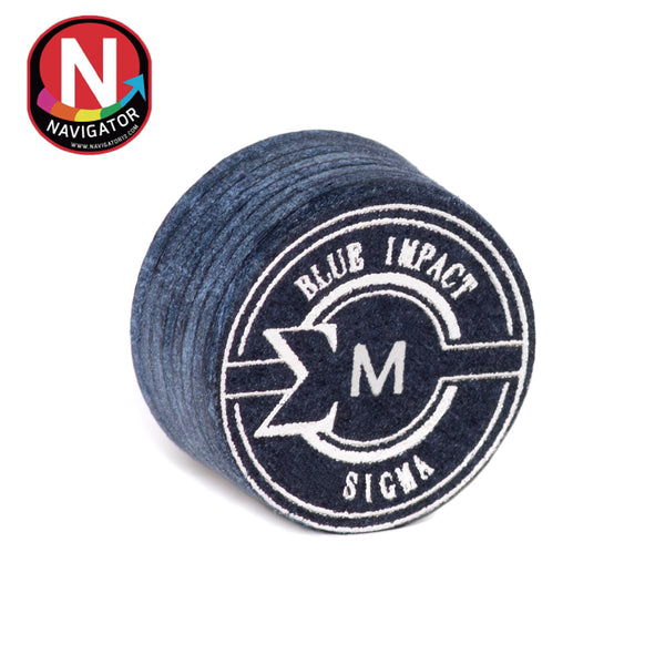 Navigator Blue Impact Sigma Σ Cue Tip Ø14mm Medium
