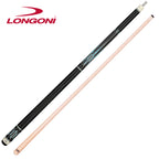 Longoni Black Mamba II Lizard Style Leather Pool Cue w/S20 Shaft