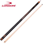 Longoni Flames Linen Pool Cue w/S20 Shaft