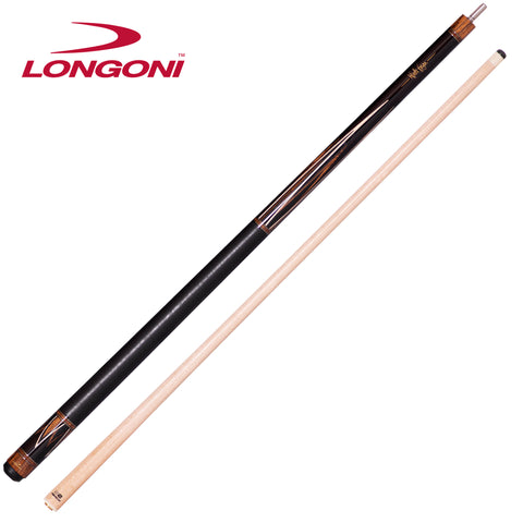 Longoni Flames Linen Pool Cue w/S2 Shaft