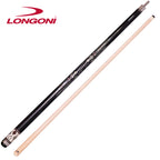 Longoni Nirvana 2 Nox Silver Pool Cue w/S2 Shaft