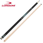 Longoni Black Mamba II Lizard Style Leather Pool Cue w/S30 Shaft