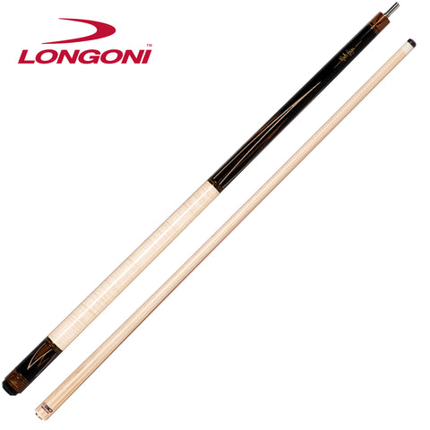 Longoni Flames Wood Pool Cue w/S30 Shaft