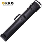 OKKO Billiard Hard Deluxe Oval Case Croco Black 3x5