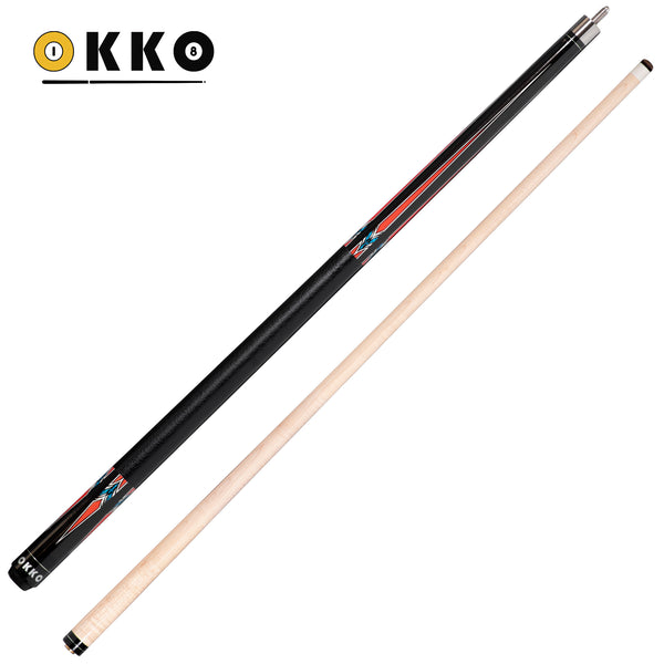OKKO B-3 Pool Cue w/Maple Shaft, 20 oz