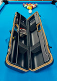Longoni Skipper Hard Cue Case 2 x 4 w/Shoulder Strap