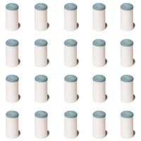 OKKO Billiard Slip-On Tips Ø12mm Soft, Pack of 20