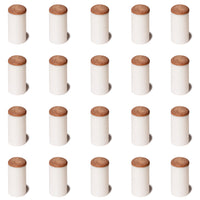 OKKO Billiard Slip-On Tips Ø12mm Medium/Hard, Pack of 20