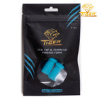 Tiger Cue Tip and Ferrule Protectors, 2-Pack, Aquamarine