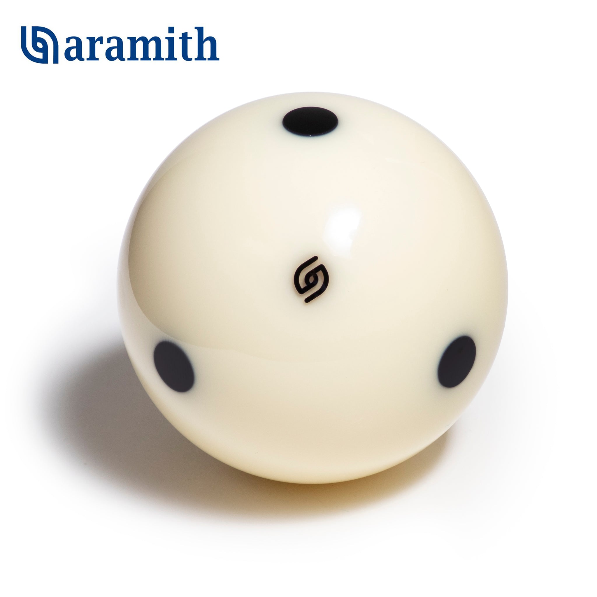 Aramith Tournament Black Pool Cue Ball 2 1/4