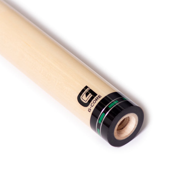 McDermott G-Core Shaft Silver & Green Index Rings 3/8"-10