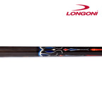 Longoni Papilio Lux Arcobaleno Pool Cue w/Luna Nera Shaft