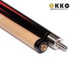OKKO B-1 Pool Cue w/Maple Shaft, 18 oz, w/Cue Case and Accessories