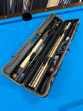 Longoni Skipper Hard Cue Case 2 x 4 w/Shoulder Strap