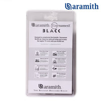 Aramith Tournament Black No.5 and No.13 Pool Balls 2 1/4" in a blister