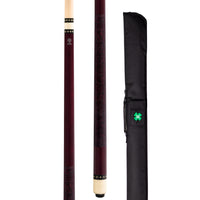 McDermott Lucky L6 Pool Cue FREE Soft Case w/Embroidered Clover Logo