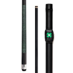 McDermott Vanquish Mach 1 Carbon Fiber Break Pool Cue Linen Wrap  FREE Hard Case